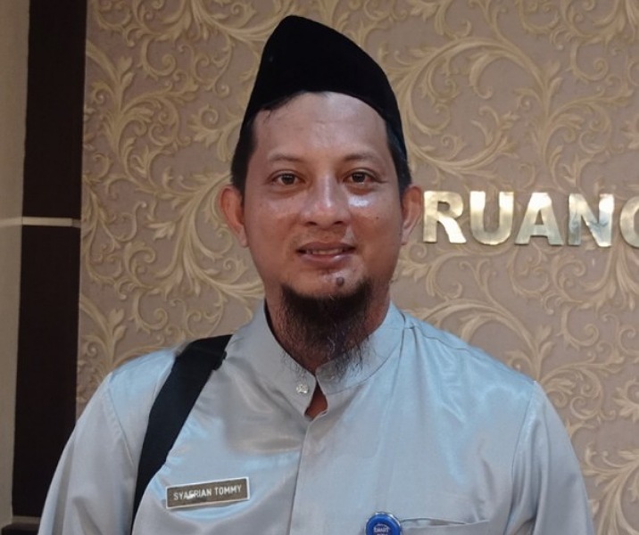 Kabag Tapem Setdako Pekanbaru Syafrian Tommy. Foto: Surya/Riau1.
