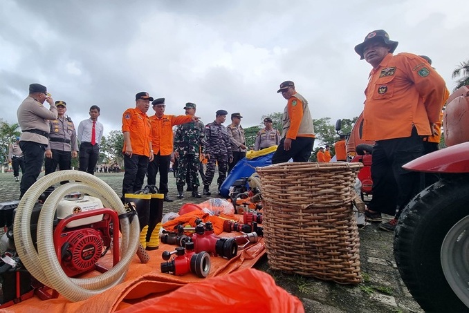 Perlengkapan penanganan karhutla di Kabupaten Meranti