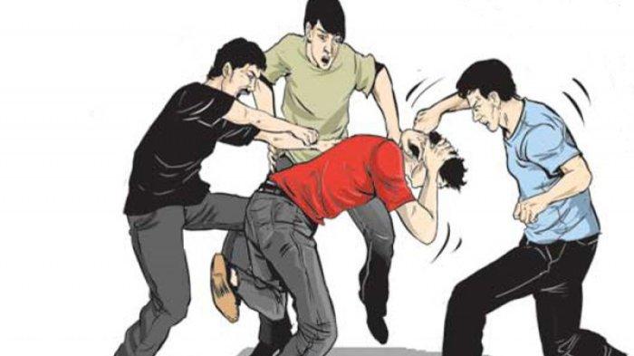 Ilustrasi Pencuri Babak Belur