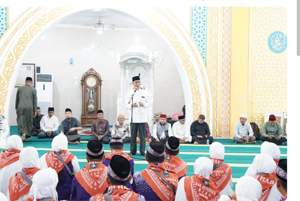 Pelapasan jemaah haji asal Bengkalis