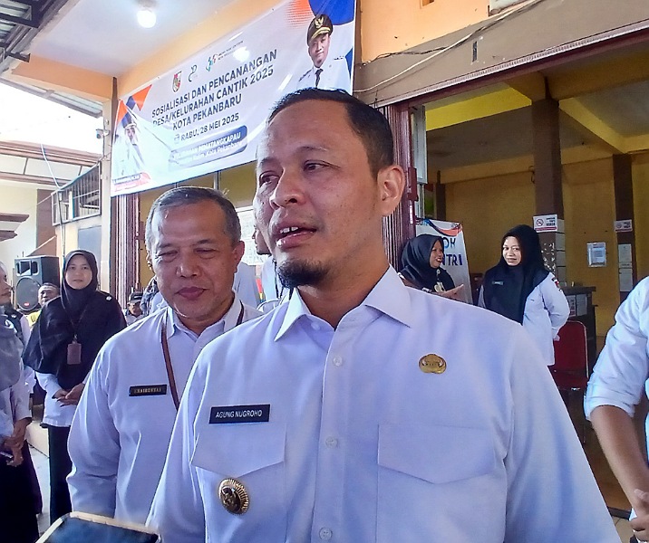 Wali Kota Pekanbaru Agung Nugroho. Foto: Surya/Riau1.