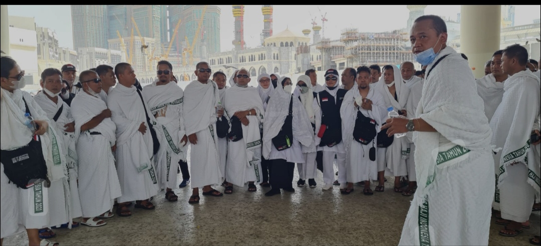 Jamaah haji di Tanah Suci