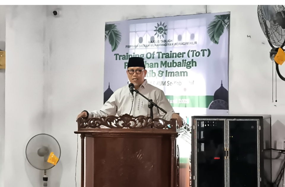 Pembukaan ToT mubaligh di Inhil