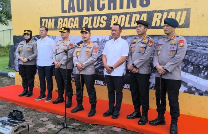 Tim RAGA Plus Diluncurkan Polda Riau