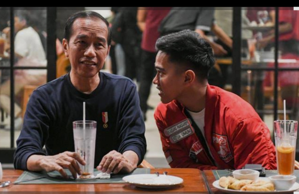 Jokowi Bersama Kaesang