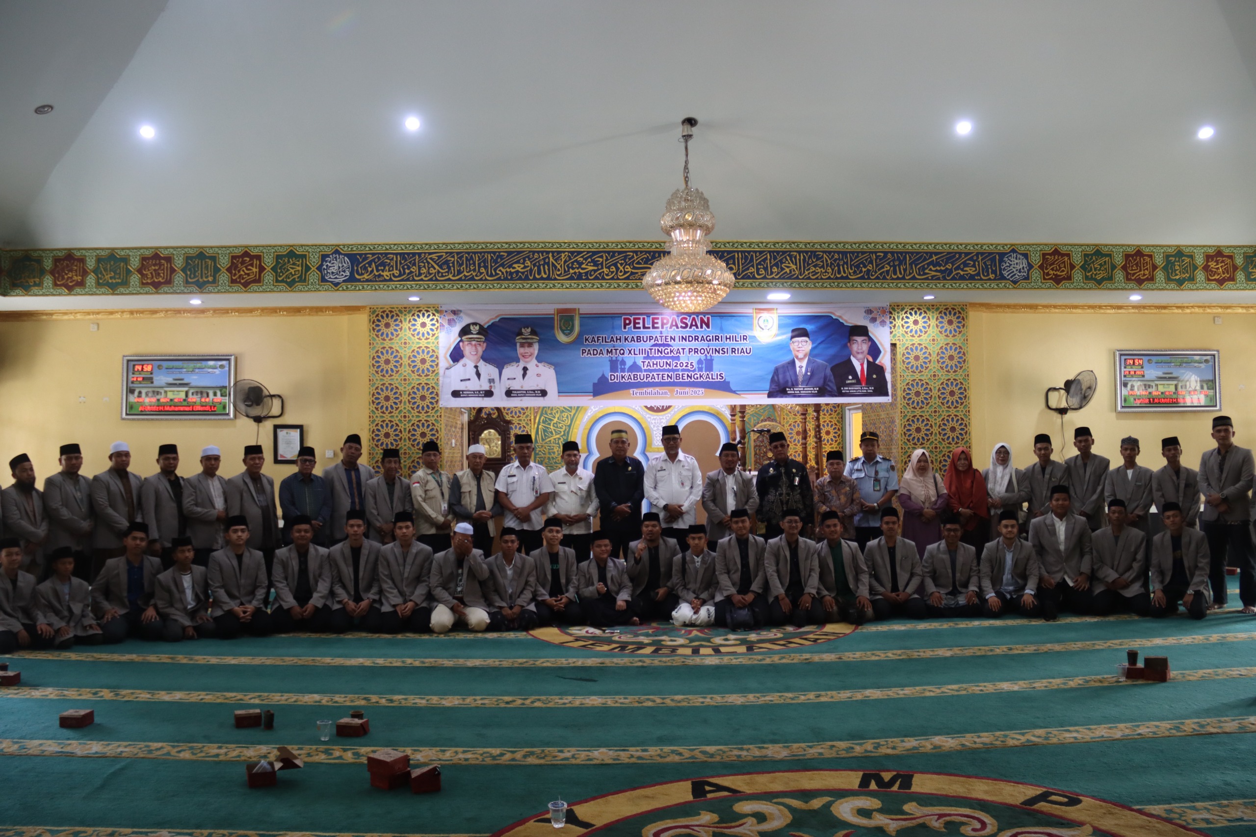 Pelepasan Kafilah MTQ Kabupaten Indragiri Hilir