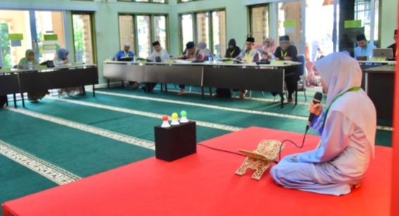 Tilawah Tuna Netra Bikin Haru Pada MTQ ke 43 di Bengkalis
