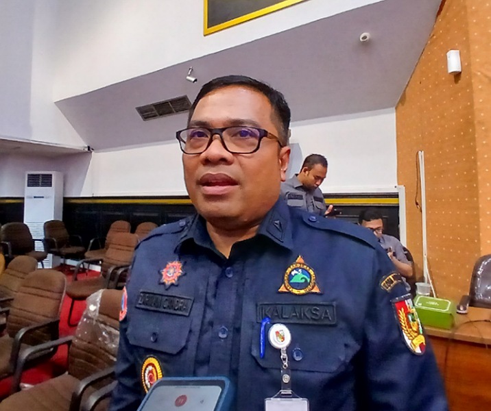 Kalaksa BPBD Pekanbaru Zarman Candra. Foto: Surya/Riau1.