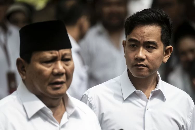 Presiden Prabowo bersama Wapres Gibran