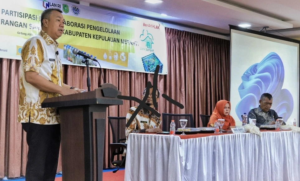 Peluncuran program pengurangan sampah di Kabupaten Kepulauan Meranti