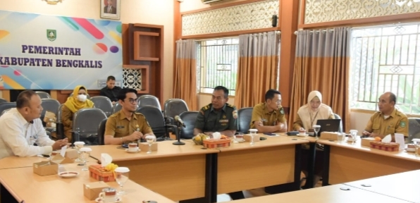 Pemkab Bengkalis Ikuti Rakor Pengendalian Inflasi dan Strategi Pertumbuhan Ekonomi