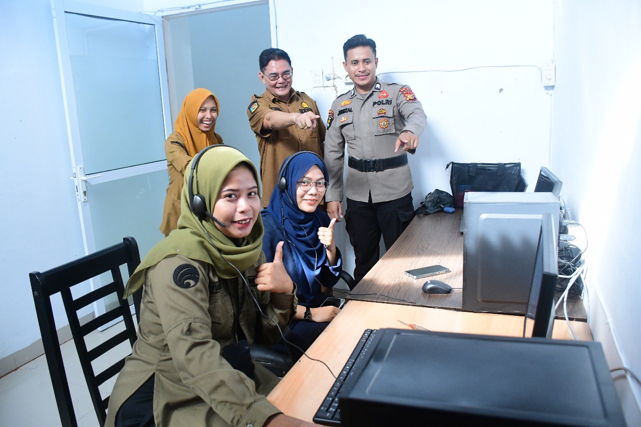 Uji coba Panggilan Darurat Bengkalis 112