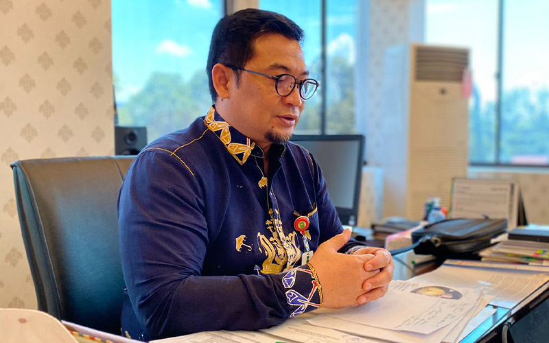 Syahrial Abdi, salah satu calon Sekdaprov Riau