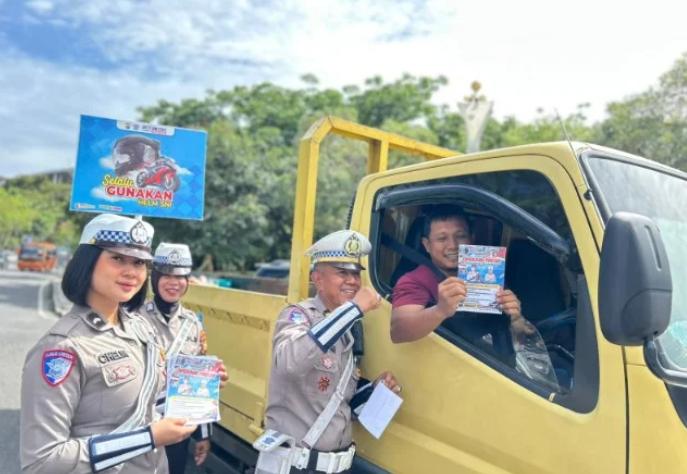 Direktorat Lalu Lintas Polda Riau Intensifkan Operasi Patuh Lancang Kuning 2025