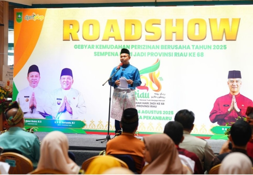 Gubri Abdul Wahid di Roadshow Gebyar Kemudahan Perizinan
