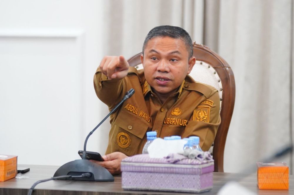 Gubernur Riau (Gubri) Abdul Wahid