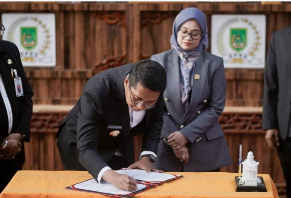 Rapat Paripurna DPRD Rokan Hilir