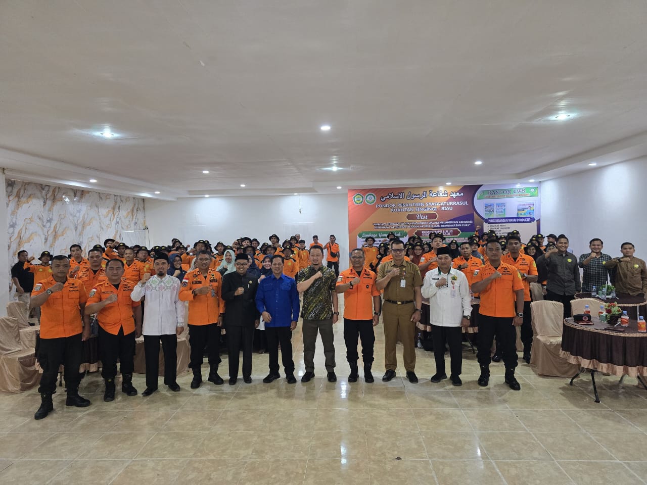 Pembukaan Pelatihan Basarnas di Teluk Kuantan