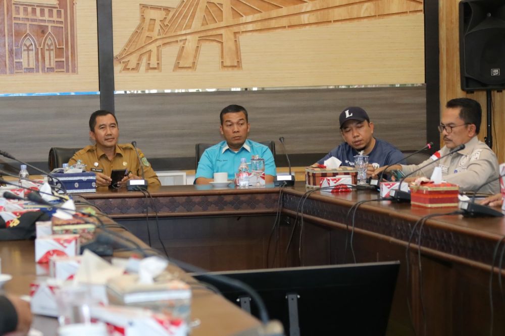 Tim Pengurus Besar (PB) Pekan Olahraga Provinsi (Porprov) Riau di Kabupaten Siak