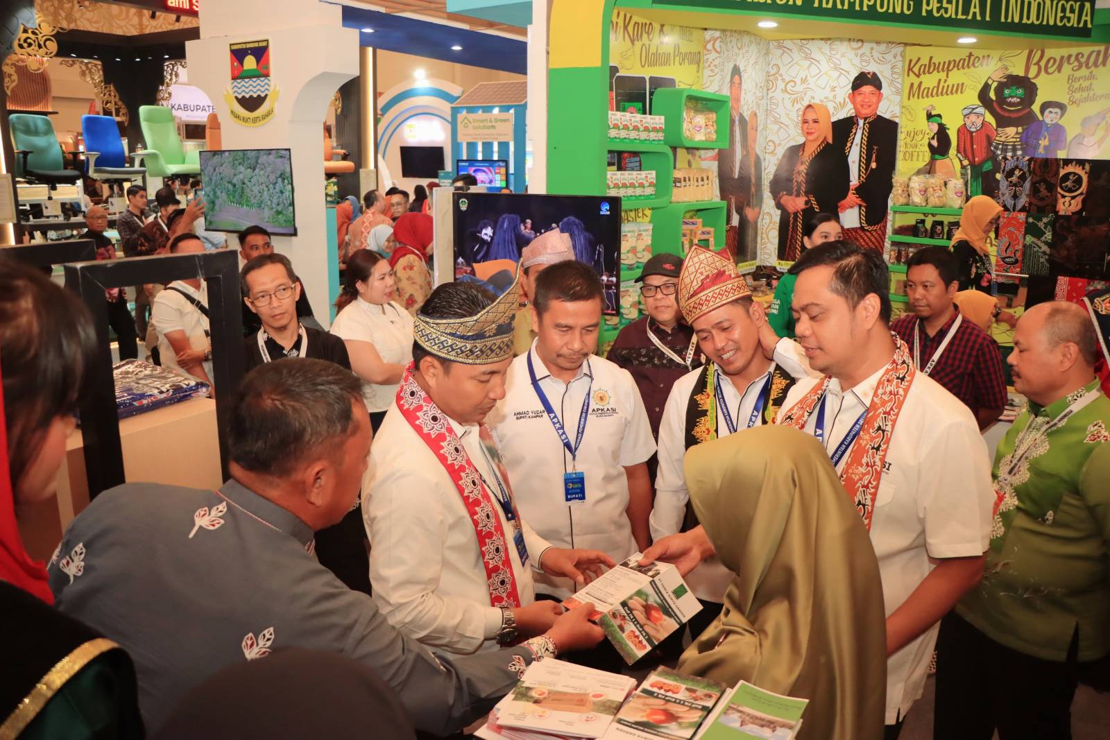 Stand Kabupaten Kampar di Apkasi Otonomi Expo 2025