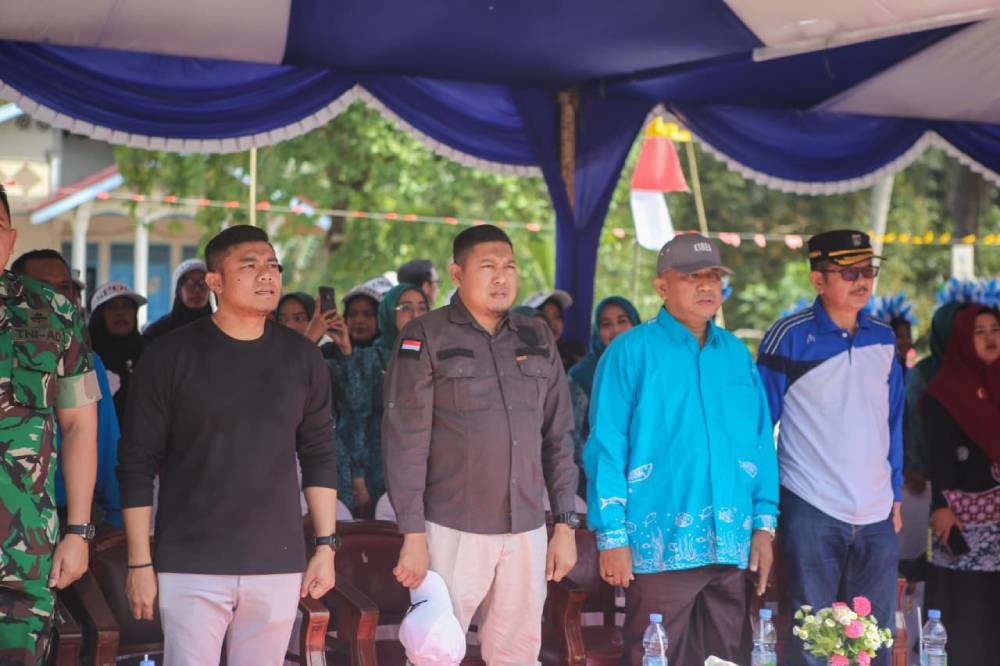 Gebyar Kenduri Kampung Germas Pentahelix di Dumai