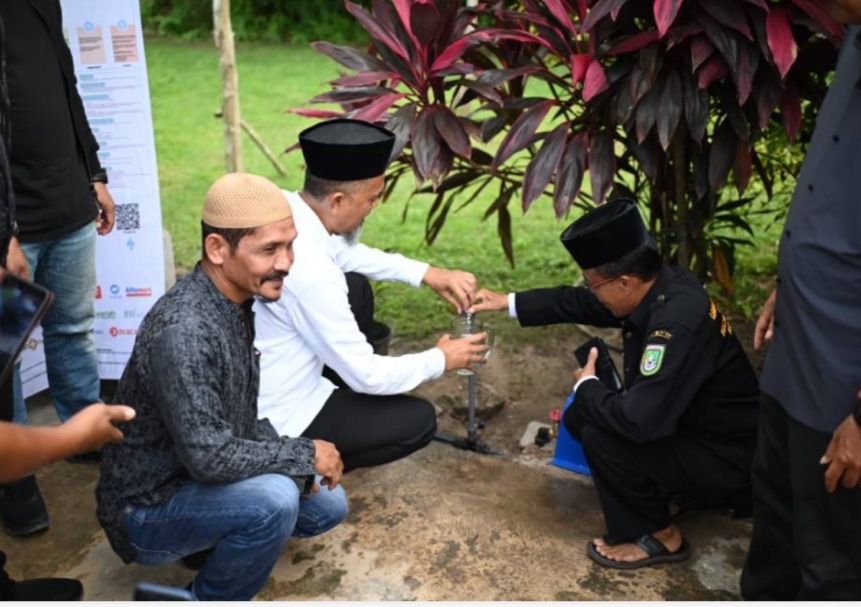 Rumah yang dialiri PDAM Dumai
