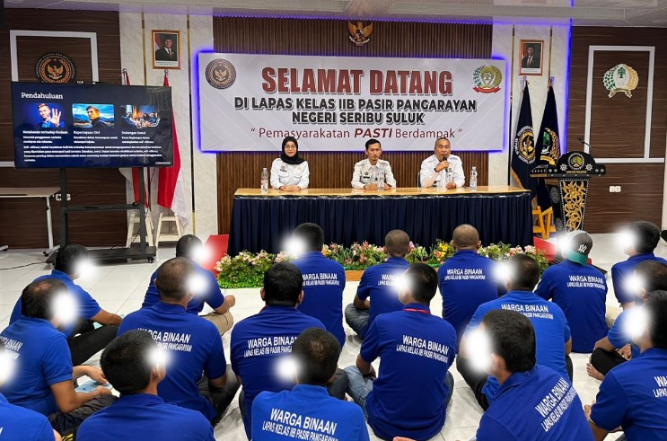 Seminar Self Efficacy untuk Meningkatkan Kepercayaan Diri Warga Binaan di Lapas Pasir Pangarayan