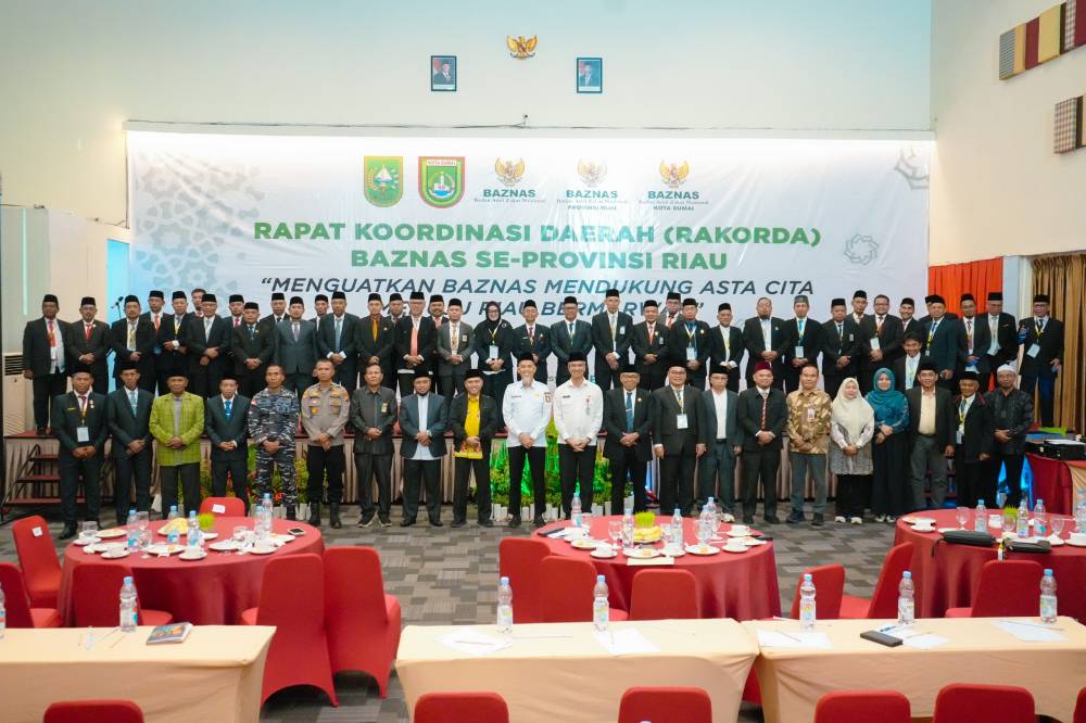 Peserta Rakorda BAZNAS se-Riau