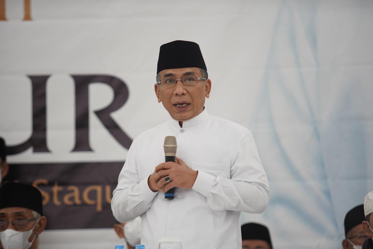 Ketua Umum Pengurus Besar Nahdlatul Ulama (PBNU) KH Yahya Cholil Staquf