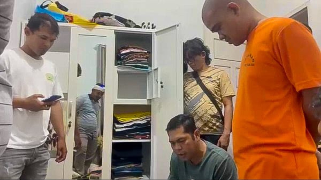 Ketum ormas PETIR Js usai ditangkap polisi