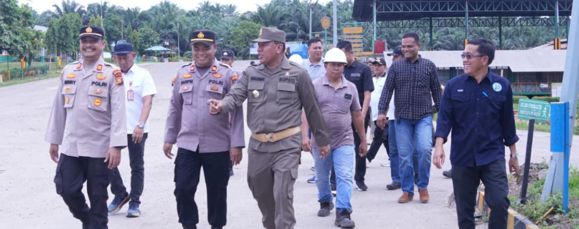Bupati Kuansing mengambil tindakan tegas penyegelan PT GSL