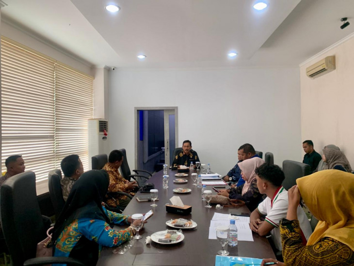 Pertemuan PPDI Kampar dengan Kadinsos