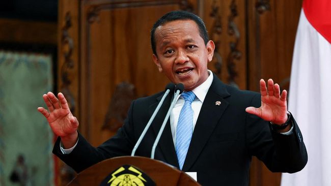 Menteri Energi dan Sumber Daya Mineral (ESDM) Bahlil Lahadalia