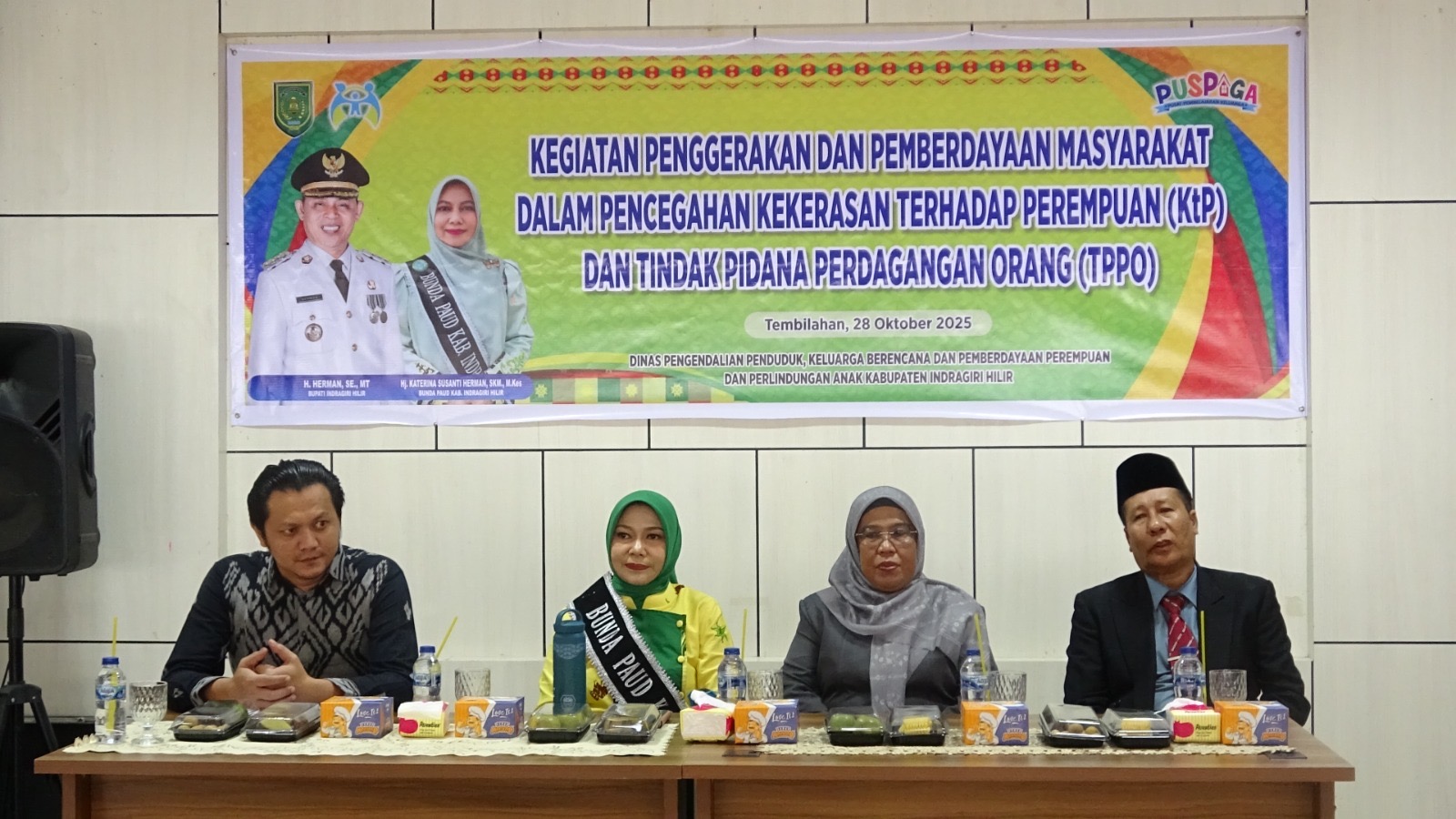 Pemkab Inhil gelar kegiatan pemberdayaan masyarakat dalam pencegahan TPPO