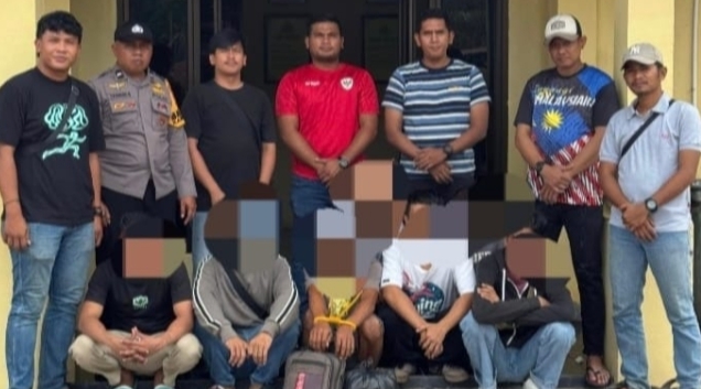 Delapan Korban TPPO dan Satu Orang Tersangka Diamankan Satreskrim Polres Bengkalis