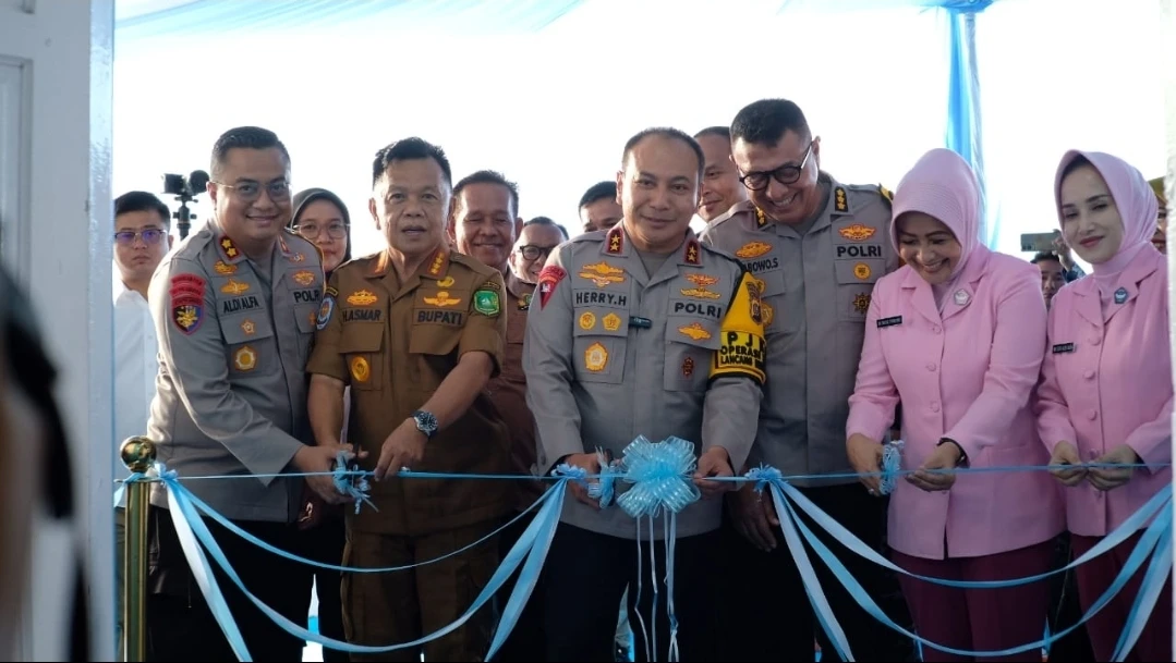 Launching Satuan Pelayanan Pemenuhan Gizi (SPPG) Program Makanan Bergizi (MBG) Polres Kepulauan Meranti