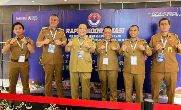 Dihadapan Mendagri, Wabup Ungkap Kondisi Darurat Abrasi di Kabupaten Bengkalis