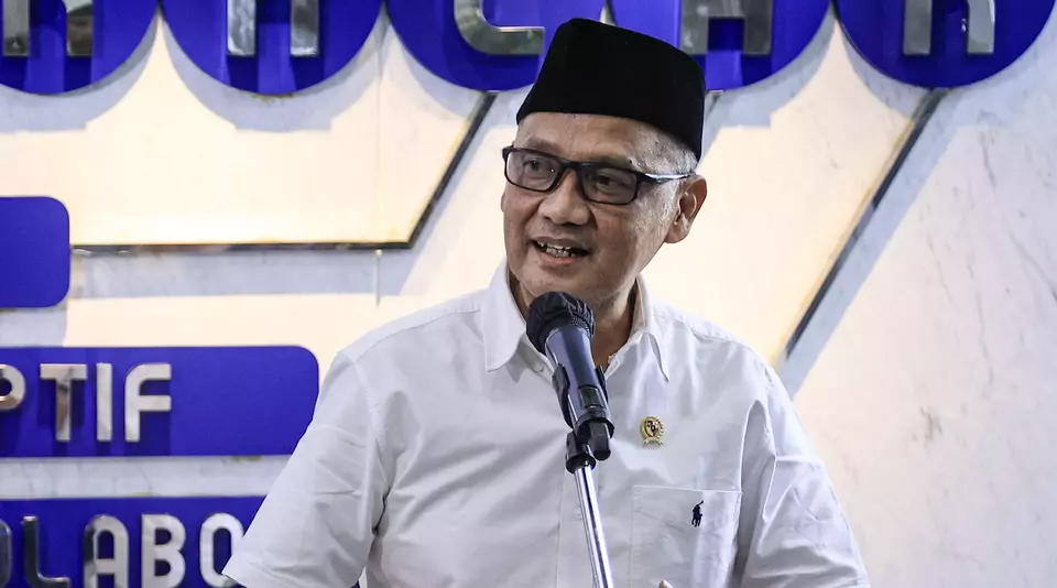 Menteri Haji dan Umrah (Menhaj) RI Mochamad Irfan Yusuf