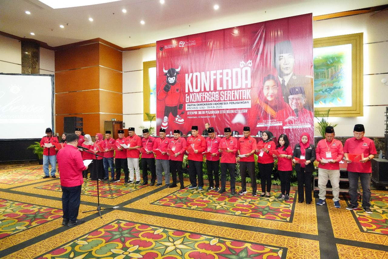 DPC PDI Perjuangan Bengkalis Masa Bakti 2025 - 2030 Dipimpin Septian Nugraha