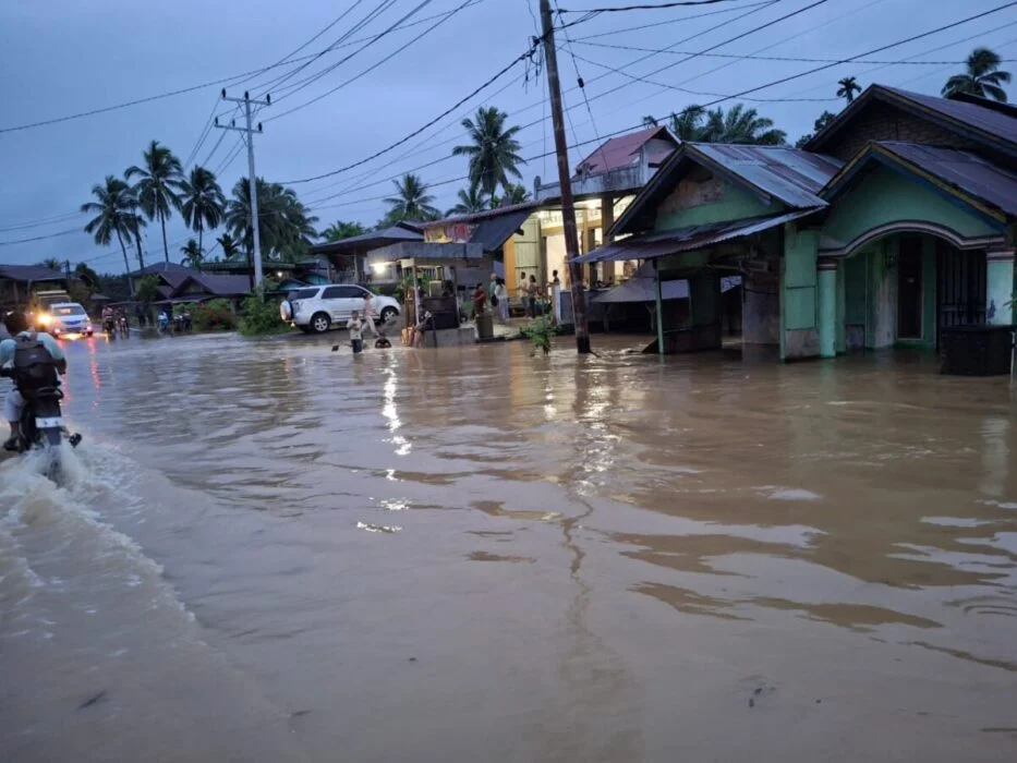 Kawasan terdampak banjir di Sumbar/Sumbarkita.id