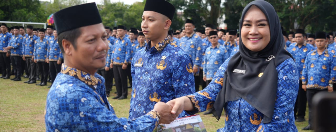 Saat pelantikan ASN PPPK Kuansing