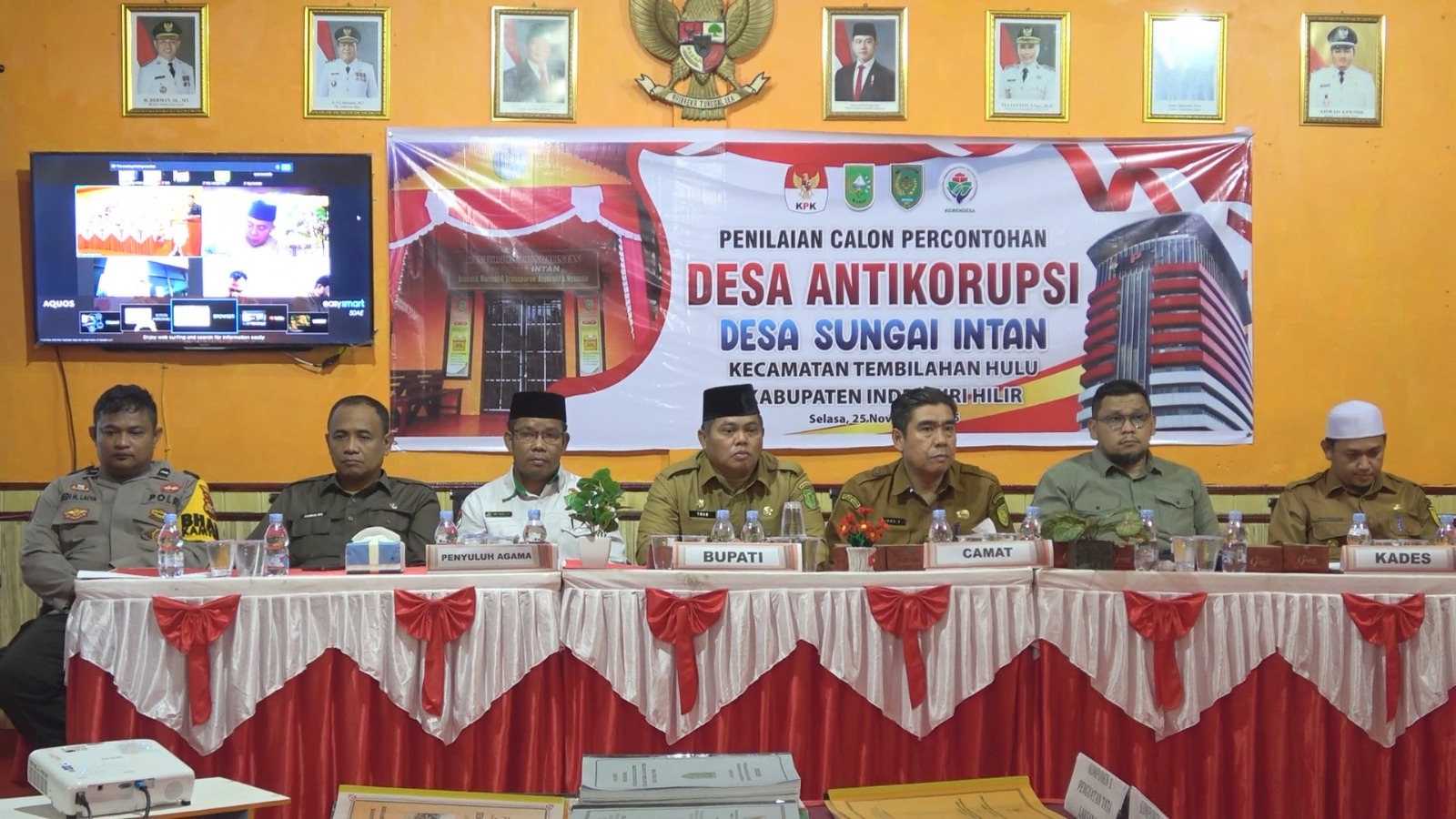 Penilaian Calon Percontohan Desa Antikorupsi KPK