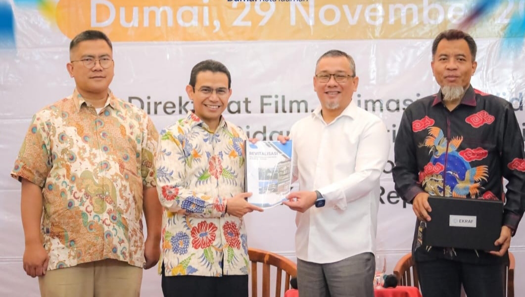 Workshop produksi vidio konten kreator Dumai