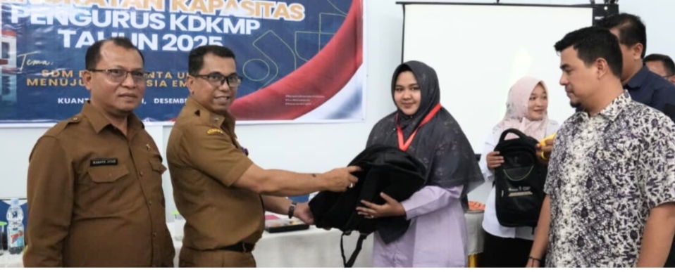 Pembukaan pelatihan KDKMP Kuansing