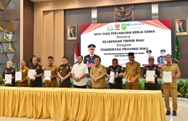 Bagi Pelaku Pidana Kerja Sosial, Pemkab Bengkalis Mendukung Implementasi