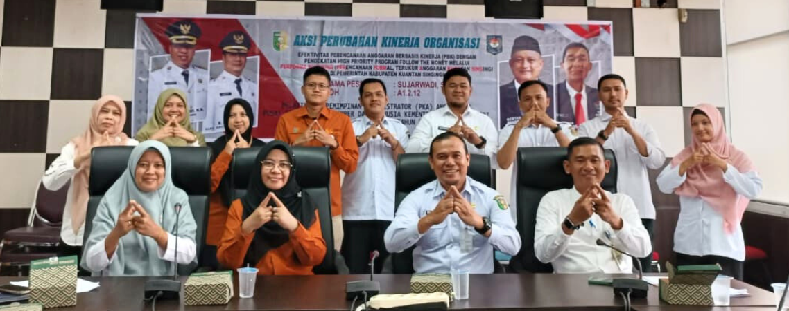 Peserta FGD Perencanaan Berbasis Data Kuansing