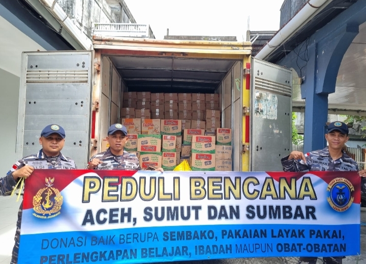 Salurkan Bantuan Kemanusiaan, Danposal Bengkalis : Bantuan ini Merupakan dari Rekan Rekan Bengkalis