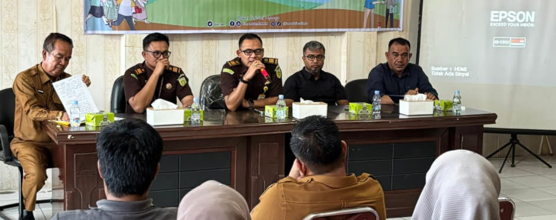 Bimbingan Teknis Program Pendaftaran Tanah Sistematis Lengkap (PTSL) di Kuansing