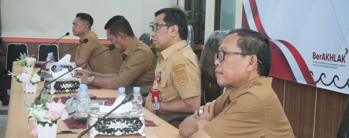 Rapat persiapan penilaian Adipura Pemkab Kuansing