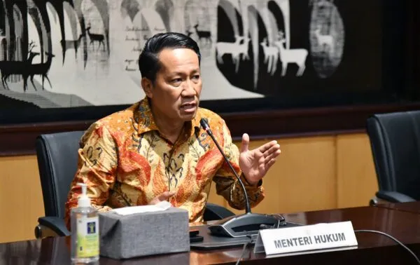 Menteri Hukum Supratman Andi Agtas